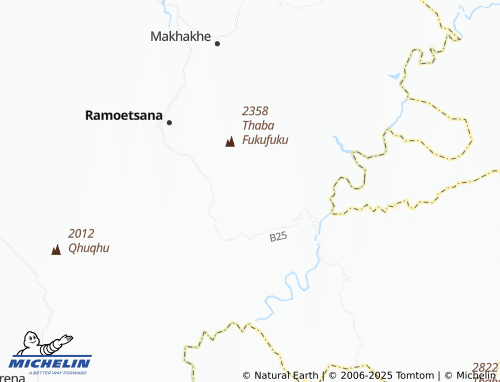 MICHELIN Ha Mamotena map - ViaMichelin