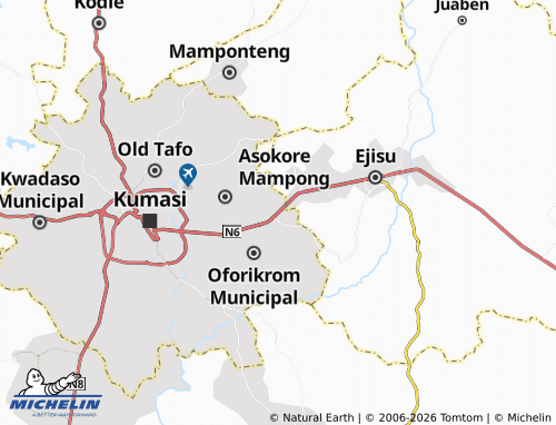 Mapa MICHELIN Kantinkrom - ViaMichelin