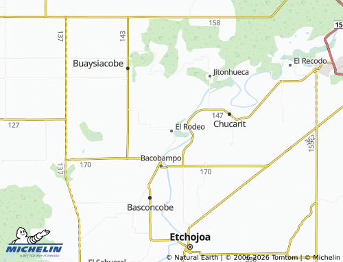 Mapa MICHELIN El Rodeo - ViaMichelin