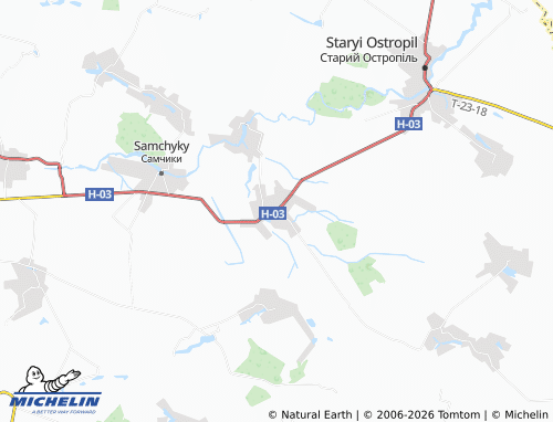 Carte MICHELIN Ladyhy - ViaMichelin