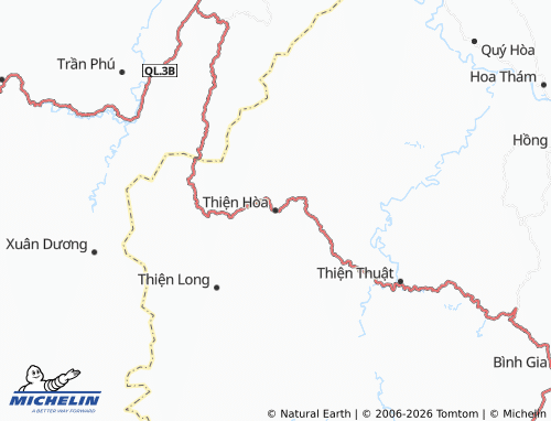 Mapa MICHELIN Thiện Hòa - ViaMichelin