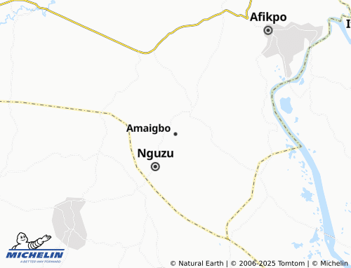 MICHELIN Amaigbo map - ViaMichelin