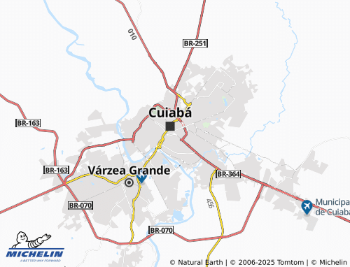 MICHELIN Areão map - ViaMichelin