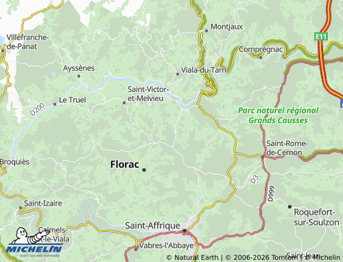 Mappa MICHELIN Saint-Clément - ViaMichelin