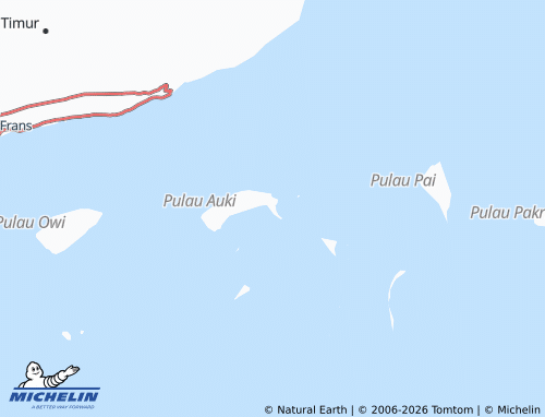 Mappa MICHELIN Auki - ViaMichelin
