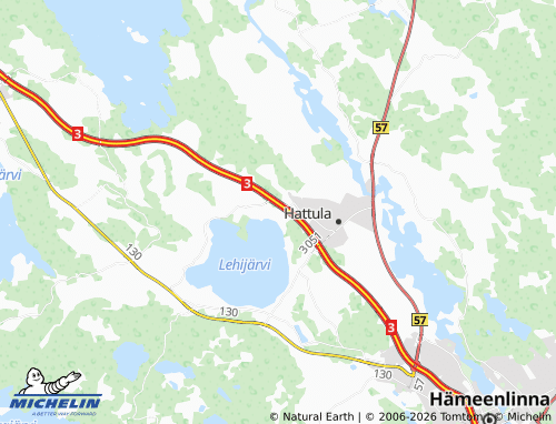 MICHELIN Kalkkonen map - ViaMichelin
