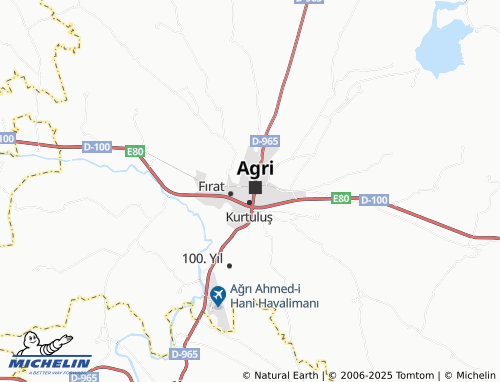 MICHELIN Sıtkıye map - ViaMichelin