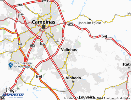 Mapa MICHELIN Vila Faustina - ViaMichelin