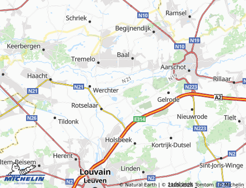 MICHELIN-Landkarte Heikant - ViaMichelin