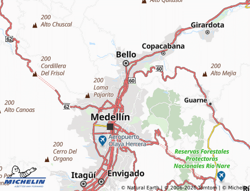 Carte MICHELIN La Rosa - ViaMichelin