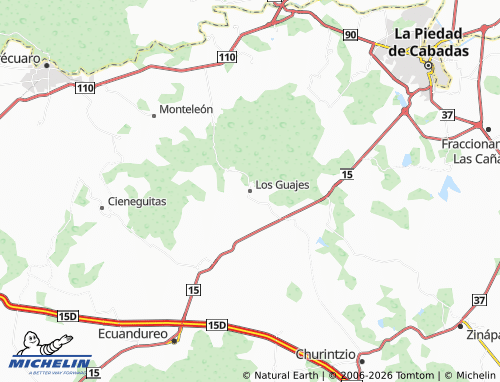 Mapa MICHELIN Los Guajes - ViaMichelin