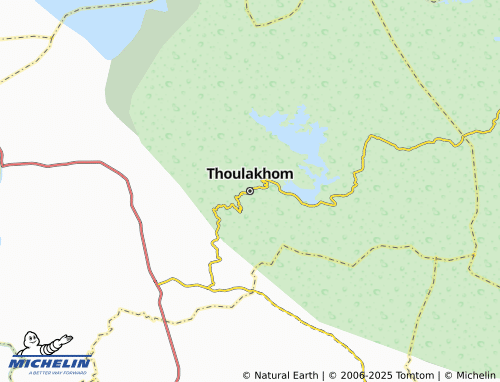 MICHELIN Thoulakhom map - ViaMichelin