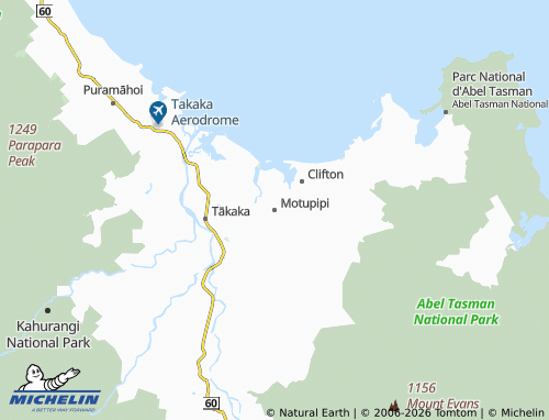 Mapa MICHELIN Motupipi - ViaMichelin