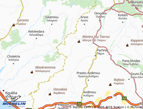 Carte MICHELIN Dora - ViaMichelin