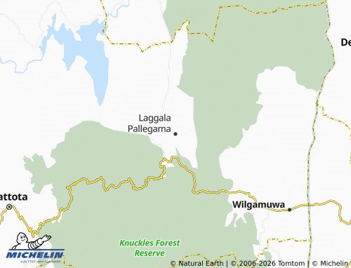 Mappa MICHELIN Laggala Pallegama - ViaMichelin