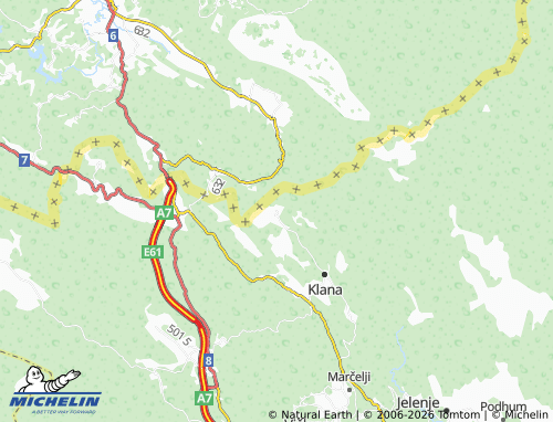 Mapa MICHELIN Lisac - ViaMichelin