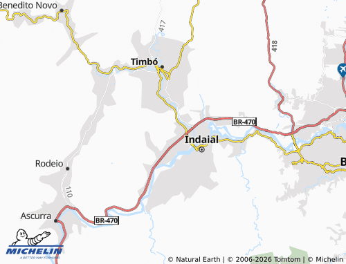 Mappa MICHELIN Arapongas - ViaMichelin