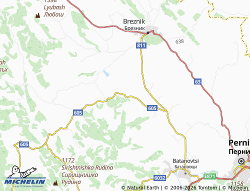 Mappa MICHELIN Noevtsi - ViaMichelin
