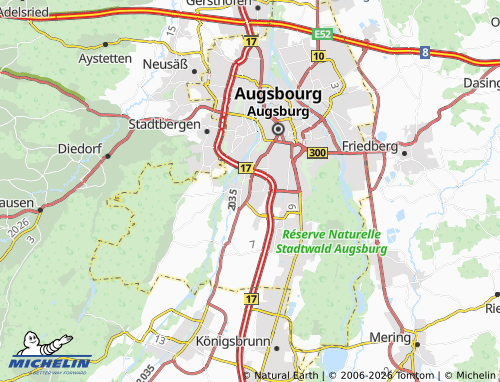 MICHELIN Göggingen map - ViaMichelin