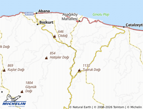 Mappa MICHELIN Koşmapınar - ViaMichelin
