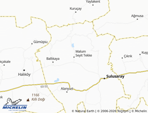 MICHELIN Dutluca map - ViaMichelin