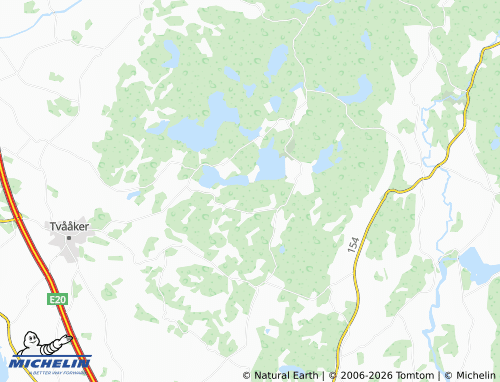 MICHELIN-Landkarte Lövåsen - ViaMichelin
