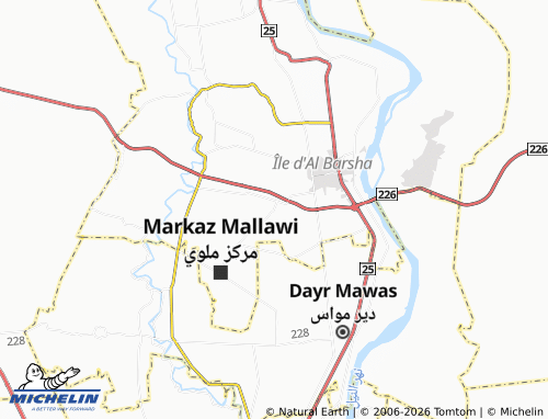 Mapa MICHELIN Sanjarj - ViaMichelin