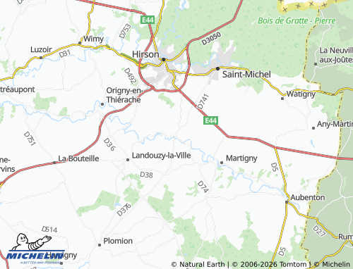 Mappa MICHELIN Bucilly - ViaMichelin