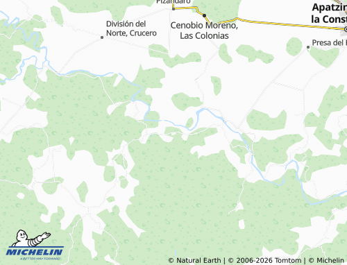 Mappa MICHELIN El Llano Grande - ViaMichelin