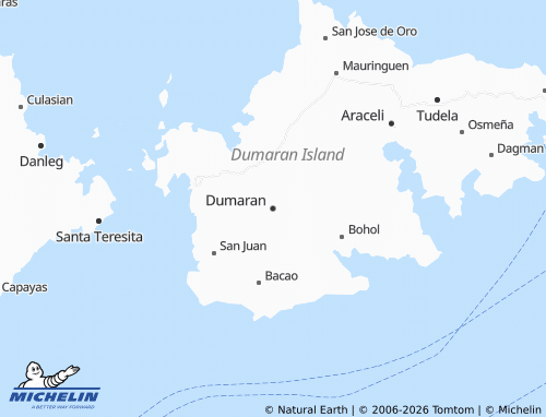 Mapa MICHELIN Dumaran - ViaMichelin