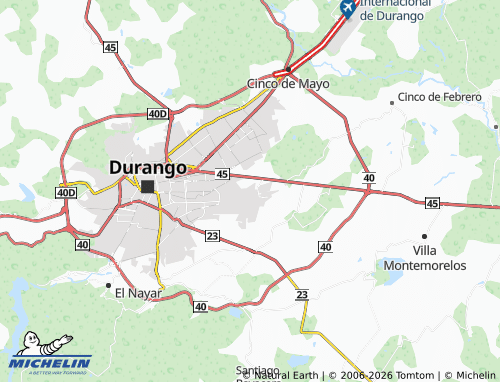 MICHELIN Cielo Azul map - ViaMichelin