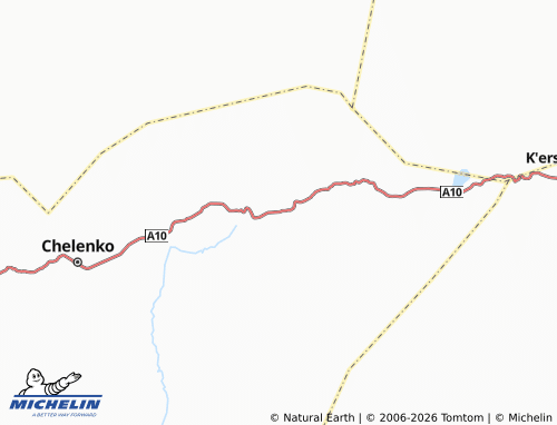 MICHELIN Kolubi map - ViaMichelin