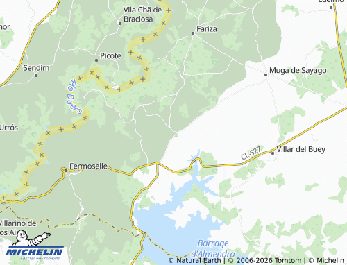 MICHELIN Formariz map - ViaMichelin