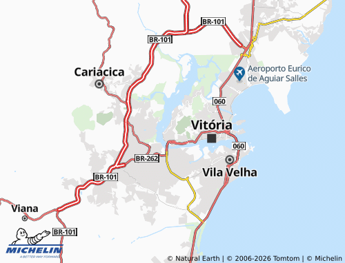MICHELIN Bela Vista map - ViaMichelin