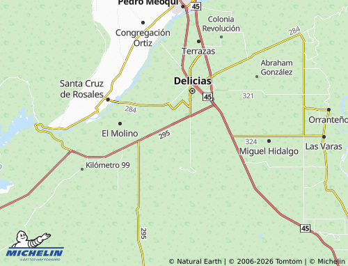 Mapa MICHELIN Privada de Cumbres - ViaMichelin