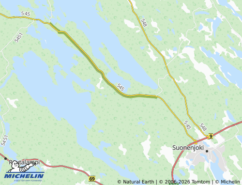 MICHELIN Rantakylä map - ViaMichelin