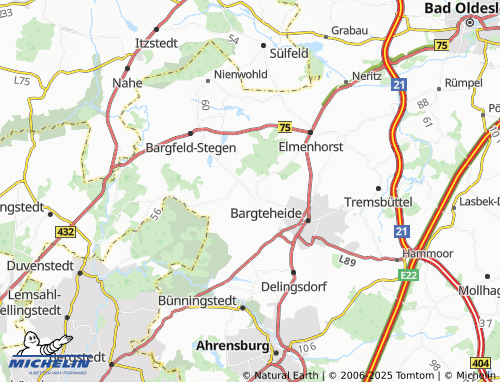 Mappa MICHELIN Jersbek - ViaMichelin