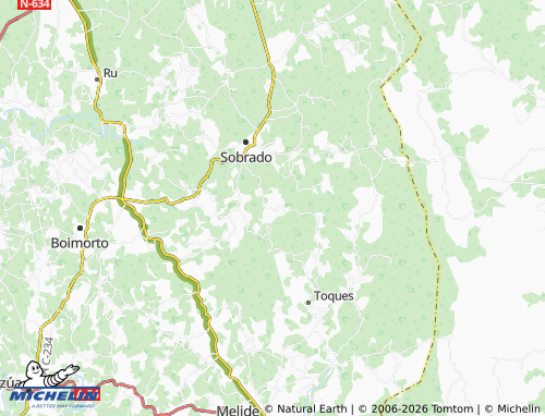 MICHELIN-Landkarte Cabanas - ViaMichelin