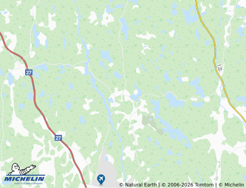 MICHELIN Möljeryd map - ViaMichelin