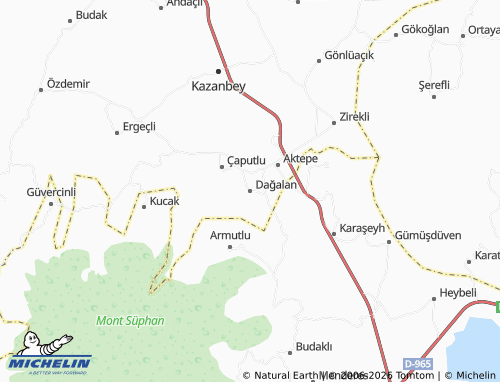 Mappa MICHELIN Dağalan - ViaMichelin