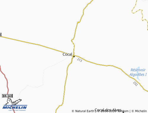 Carte MICHELIN Cocal - ViaMichelin