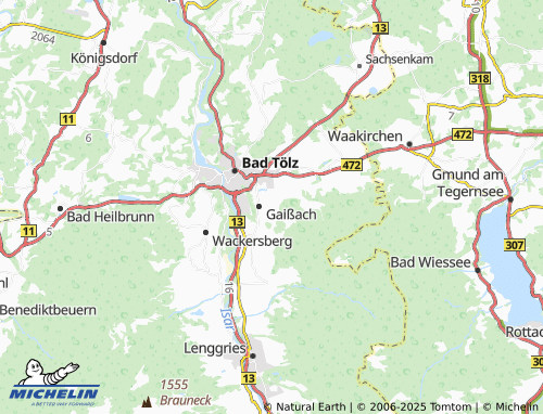 MICHELIN-Landkarte Reut - ViaMichelin