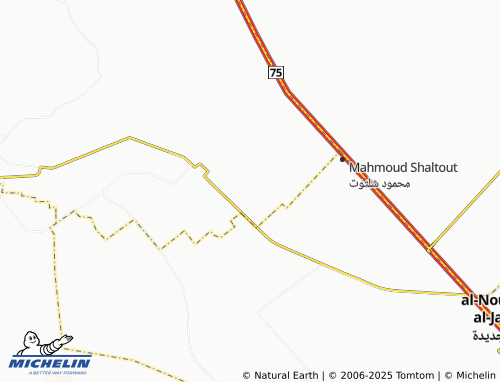 Mapa MICHELIN al-Wafa' wal-'Amal - ViaMichelin