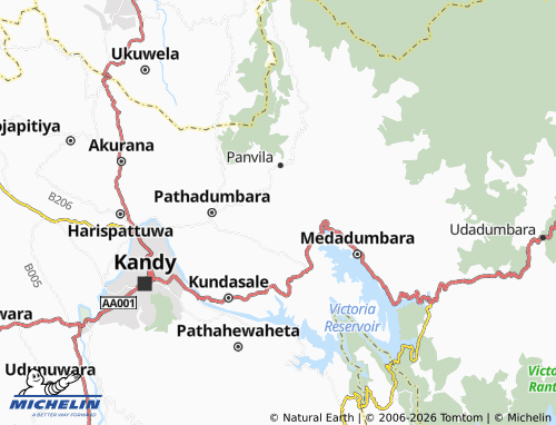 Mappa MICHELIN Ihala Gonagama - ViaMichelin
