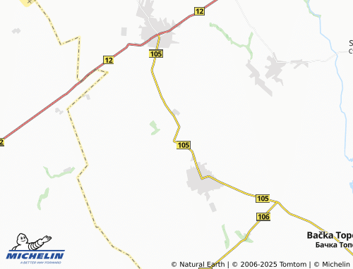 MICHELIN Pačir map - ViaMichelin