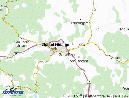 Mapa MICHELIN Colonia Cuitzillos - ViaMichelin