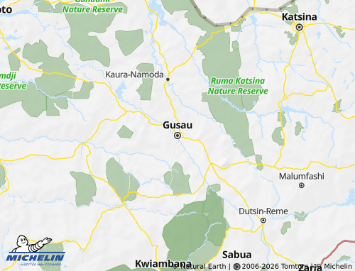 Mapa MICHELIN Zamfara - ViaMichelin