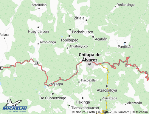 Mapa MICHELIN Lodo Grande - ViaMichelin