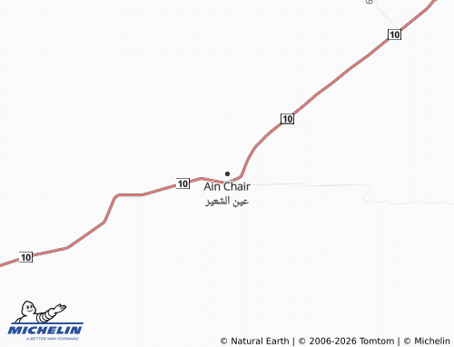 Mappa MICHELIN Ayn al-Sha'ieer - ViaMichelin