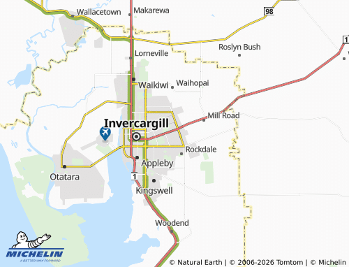 Mapa MICHELIN Hawthorndale - ViaMichelin